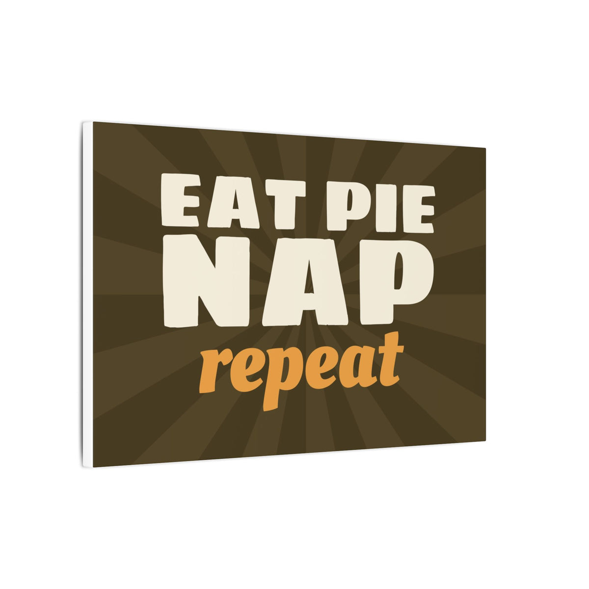 Eat Pie Nap Repeat Canvas