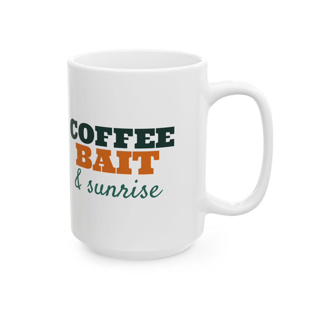 Coffee Bait And Sunrise Fishing Mug Fisherman Gift – Gifted Porch, view 8