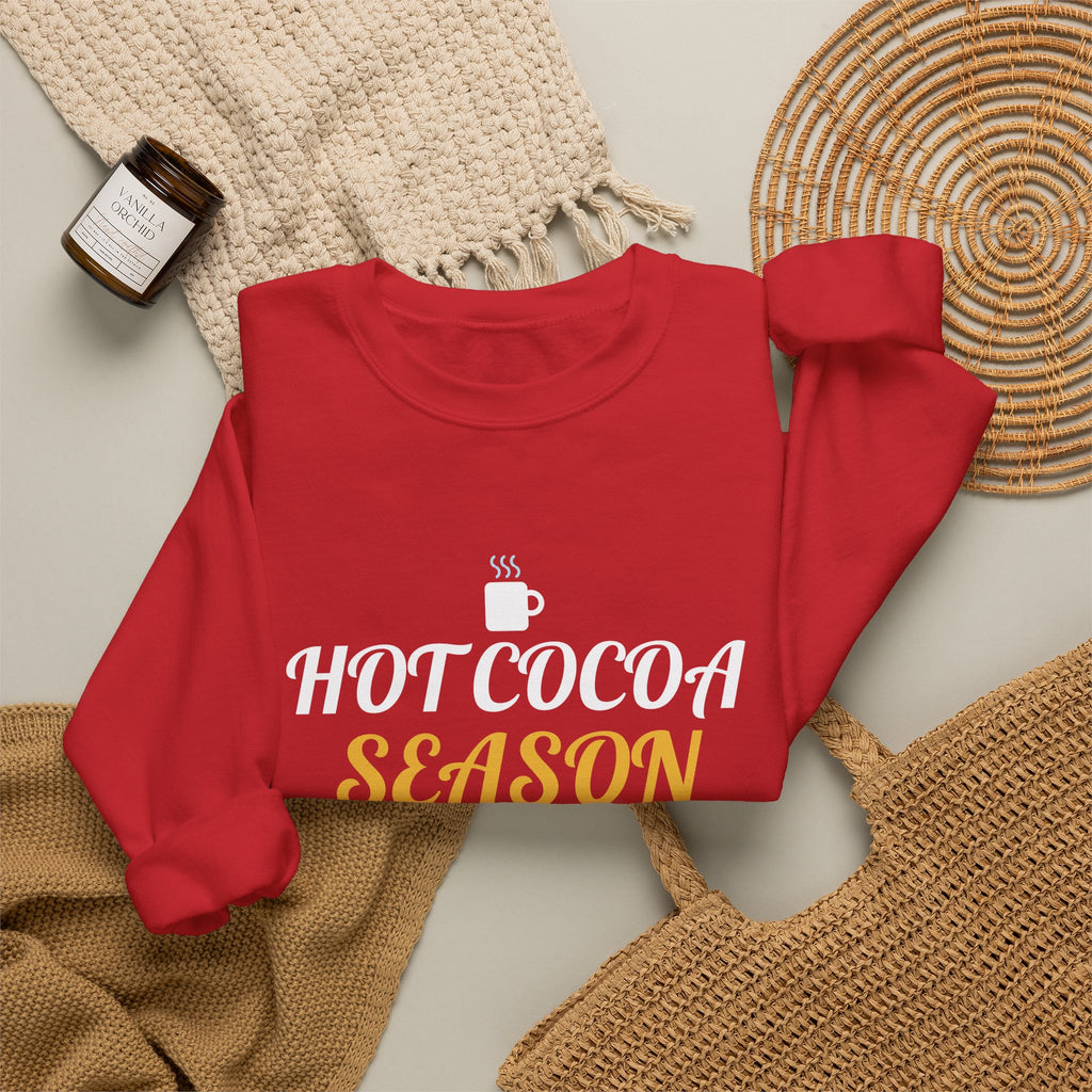 Hot Cocoa Season Christmas Sweatshirt