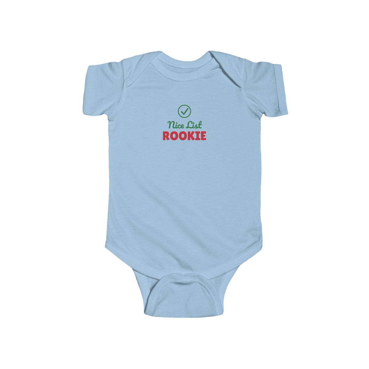 Nice List Rookie Christmas Baby Onesie – Baby's First Christmas gift, photo 3