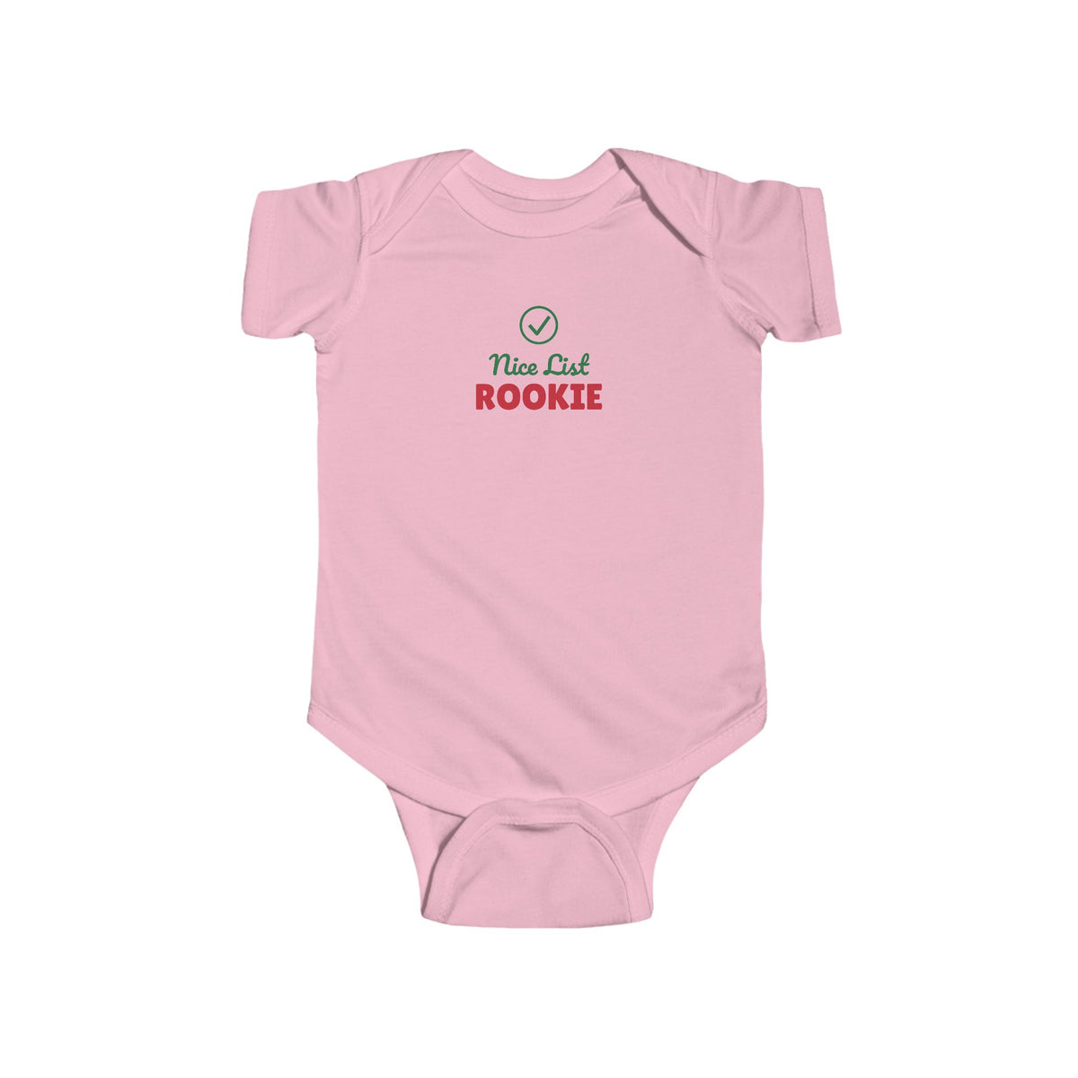Nice List Rookie Christmas Baby Onesie – Baby's First Christmas gift, photo 6
