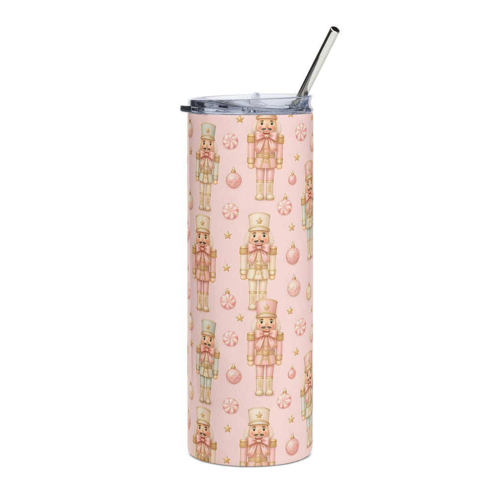 Pastel Nutcracker Christmas 20oz Tumbler – Christmas gift, photo 2