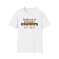 Promoted To Great Grandpa Est 2027 T-Shirt – Gifted Porch, view 1