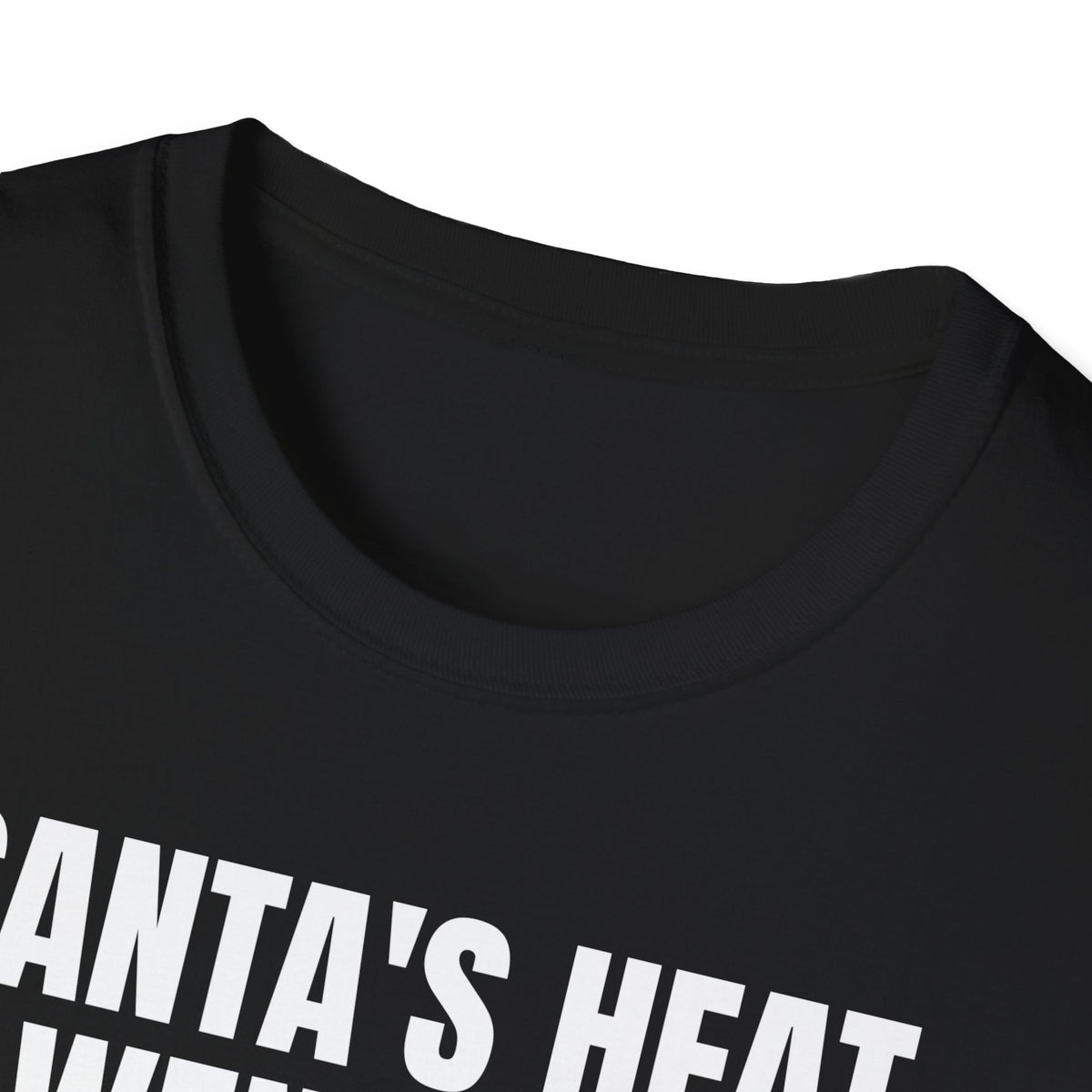 Santa's Heat Went Out Guess Who He Called HVAC T-Shirt – Gifted Porch, view 9