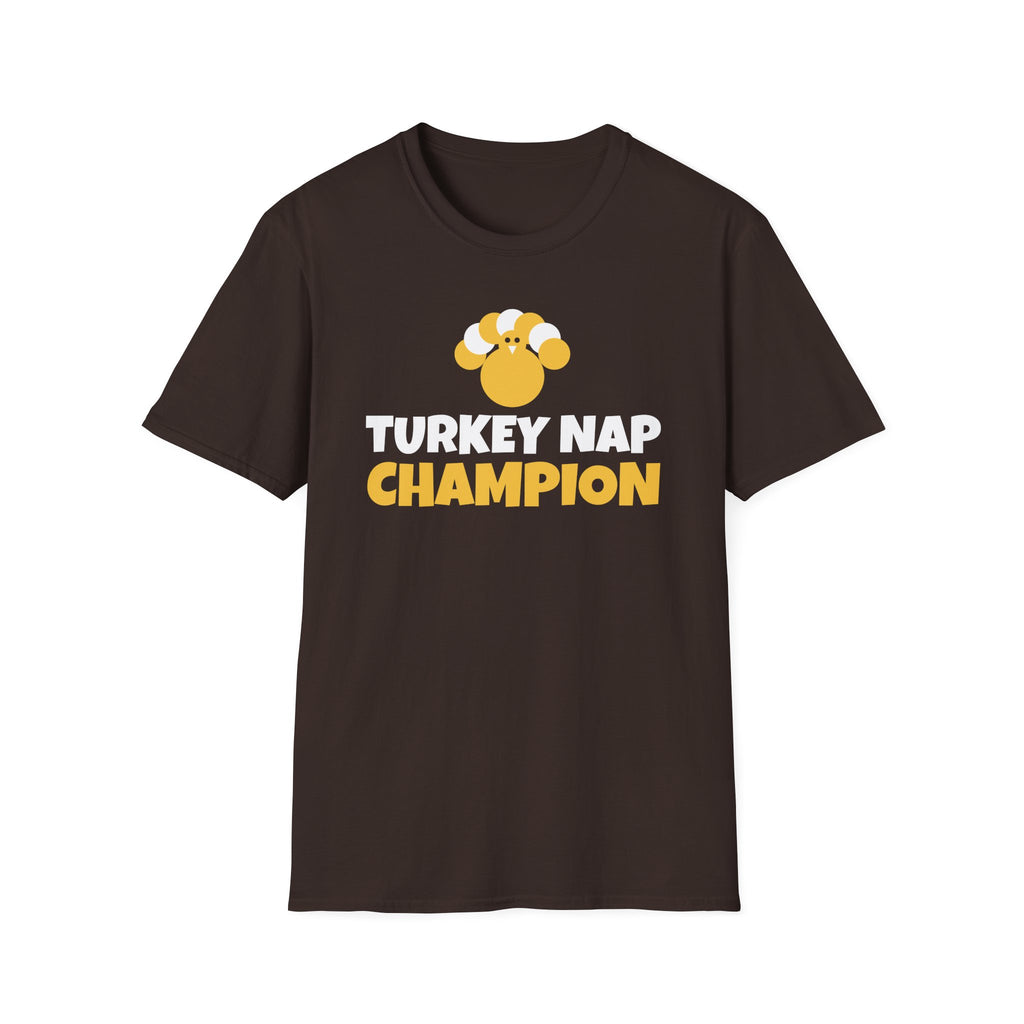 Turkey Nap Champion Funny Thanksgiving T-Shirt – Gifted Porch, view 6