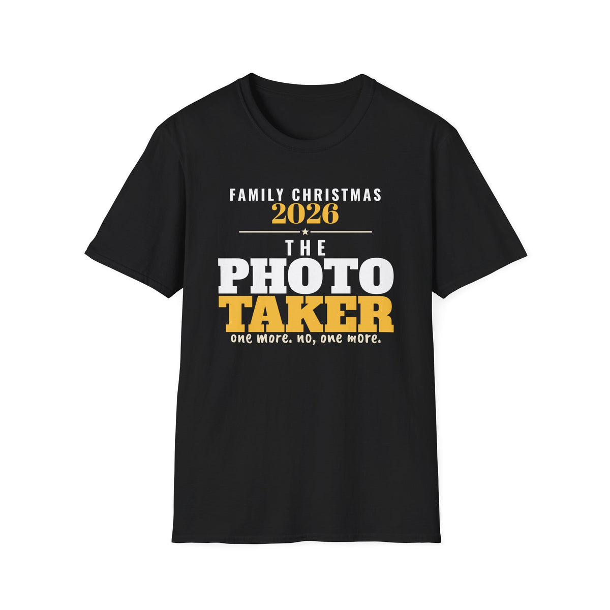 The Photo Taker Family Christmas 2026 Matching T-Shirt – Gifted Porch, view 2