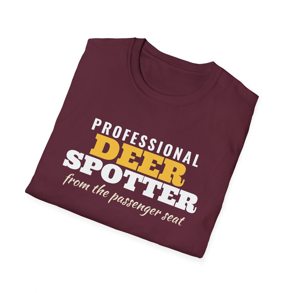 Professional Deer Spotter From The Passenger Seat T-Shirt – Gifted Porch, view 21