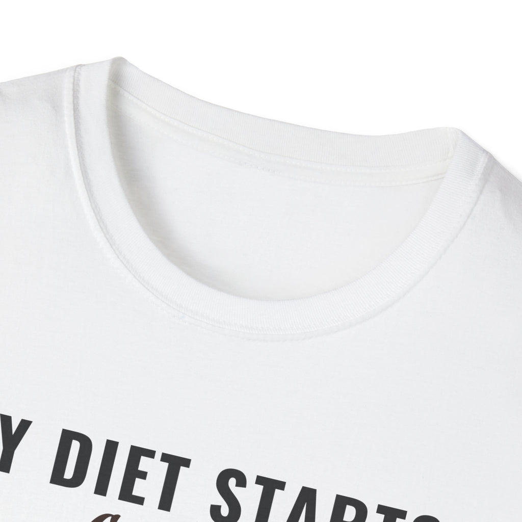 Diet Starts After The Leftovers Run Out Thanksgiving T-Shirt – Gifted Porch, view 8
