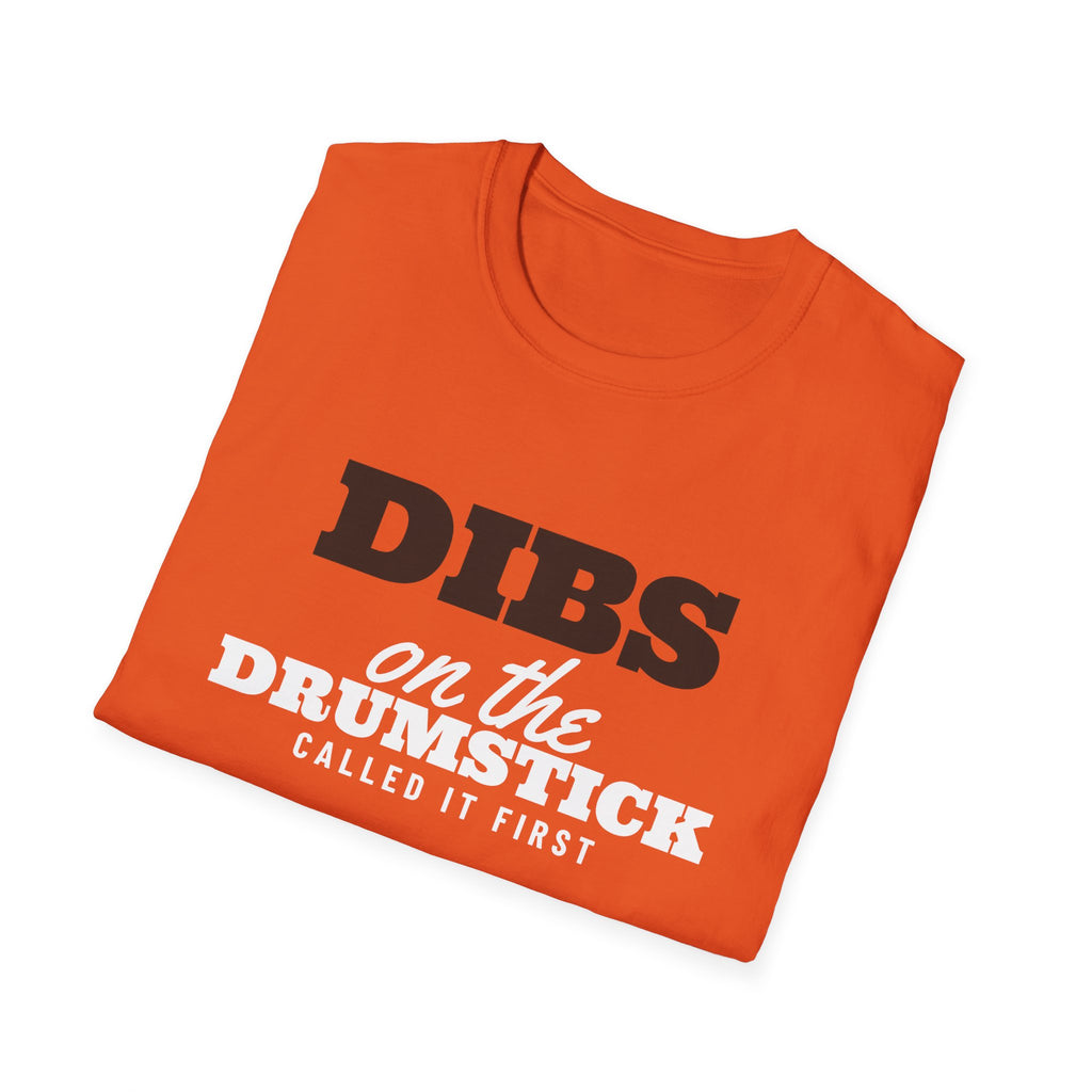 Dibs On The Drumstick Funny Thanksgiving T-Shirt – Gifted Porch, view 18