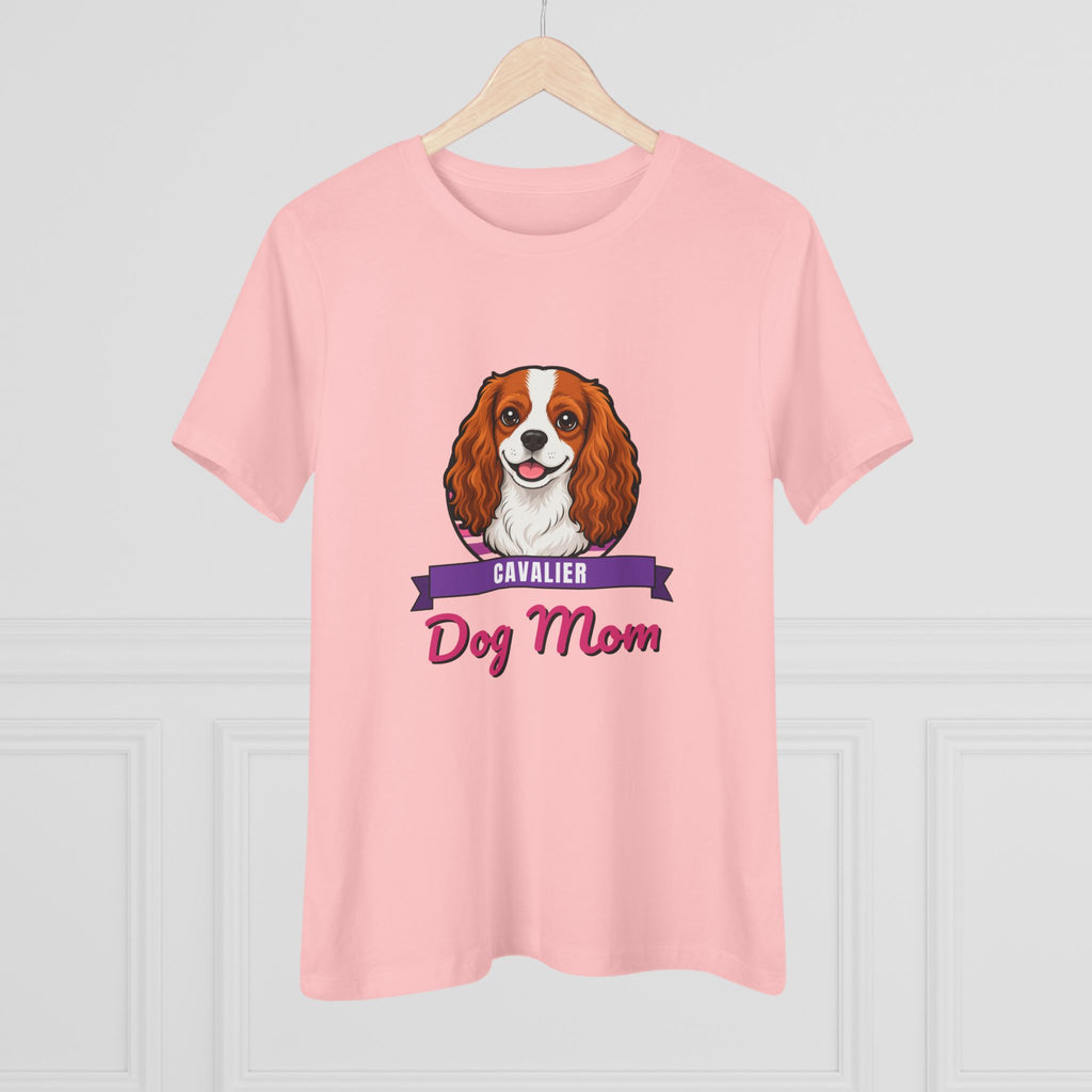 Cavalier King Charles Spaniel Dog Mom Women's Tee