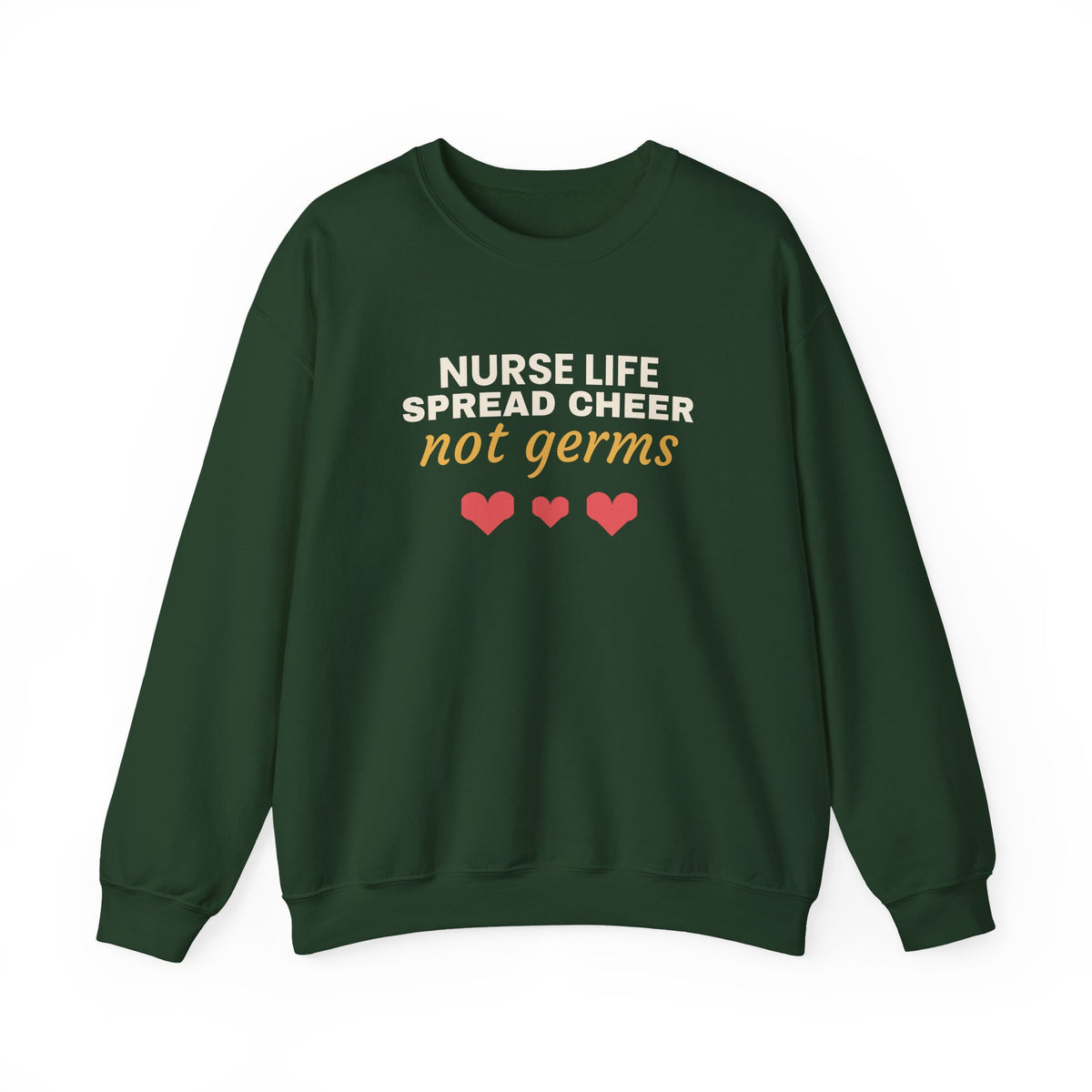 Spread Cheer Not Germs Christmas Sweatshirt
