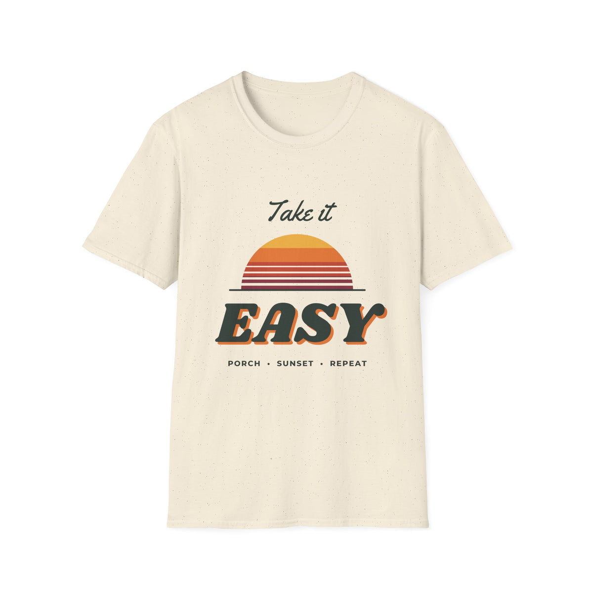 Take It Easy Retro Sunset Tee