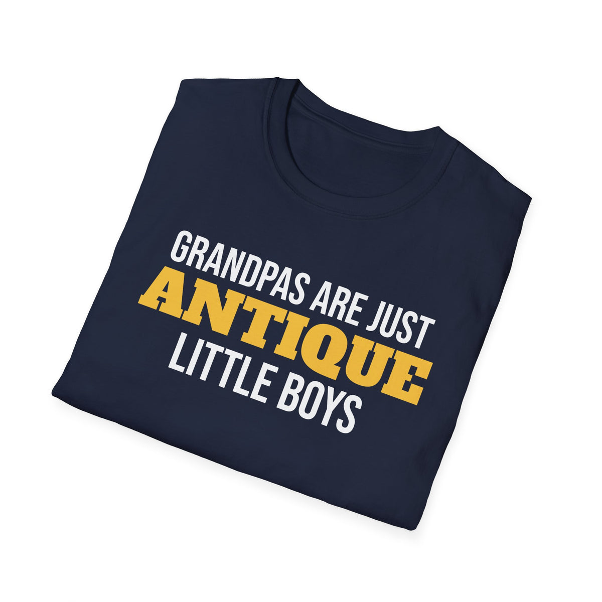 Grandpas Are Just Antique Little Boys Funny Grandpa T-Shirt Gift Tee – Gifted Porch