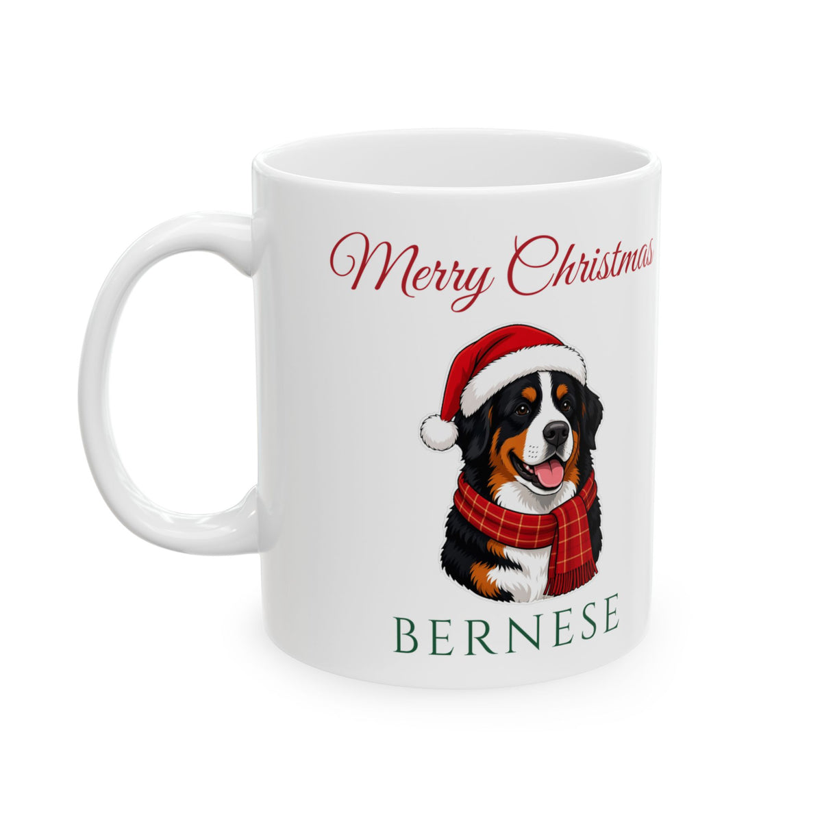 Bernese Mountain Dog Dog Christmas Mug