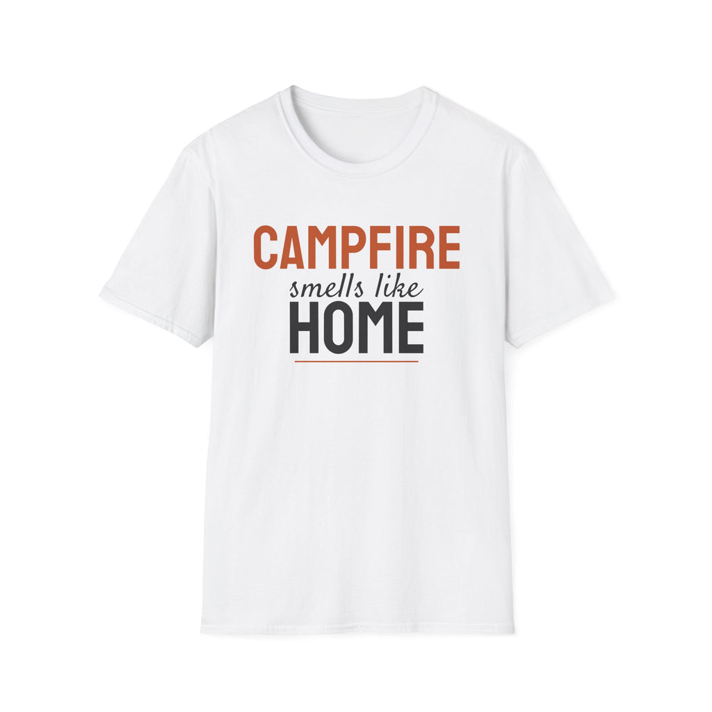 Campfire Smells Like Home Camping T-Shirt – Gifted Porch, view 1
