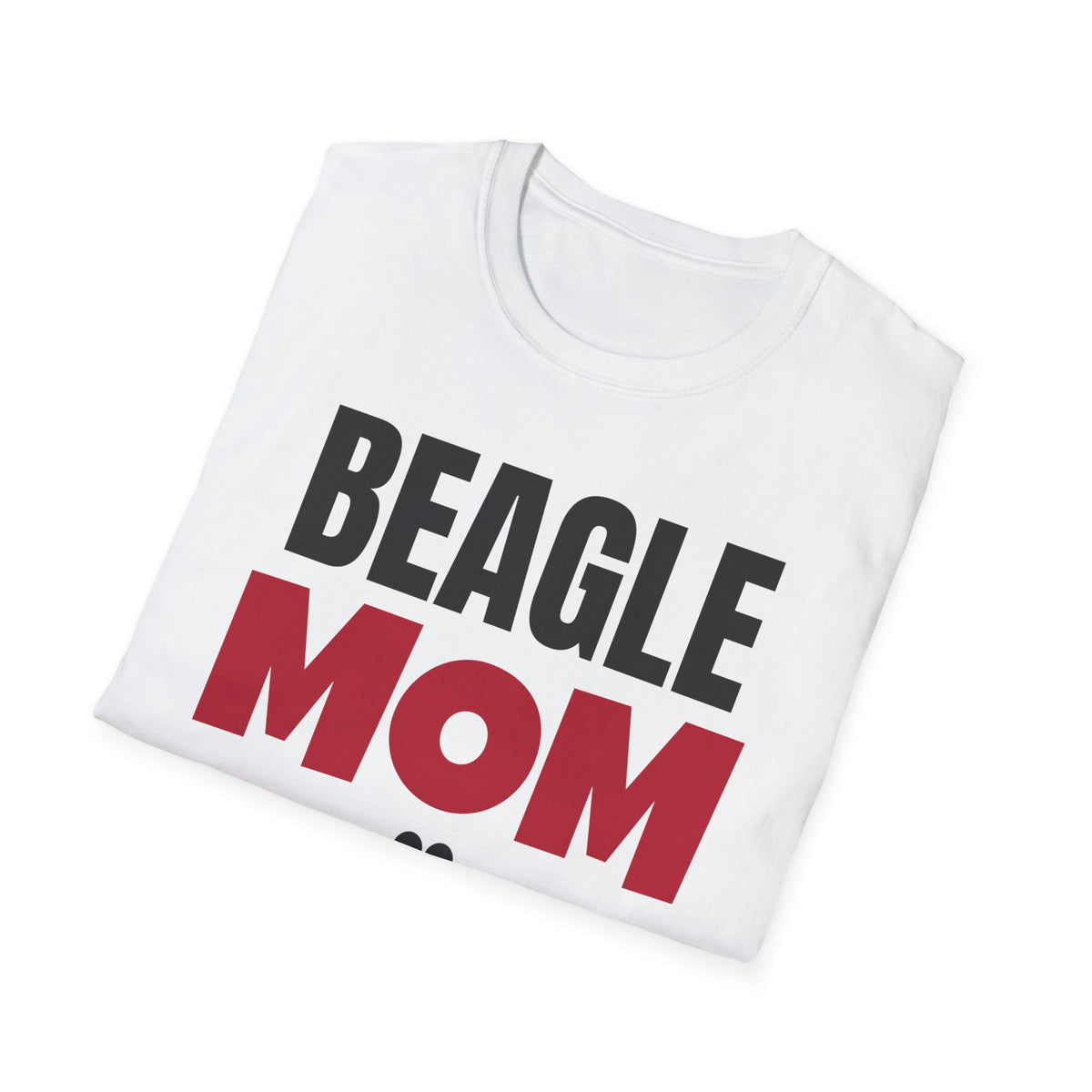 Beagle Mom T-Shirt Beagle Dog Lover Paw Print Gift Tee For Her – Gifted Porch