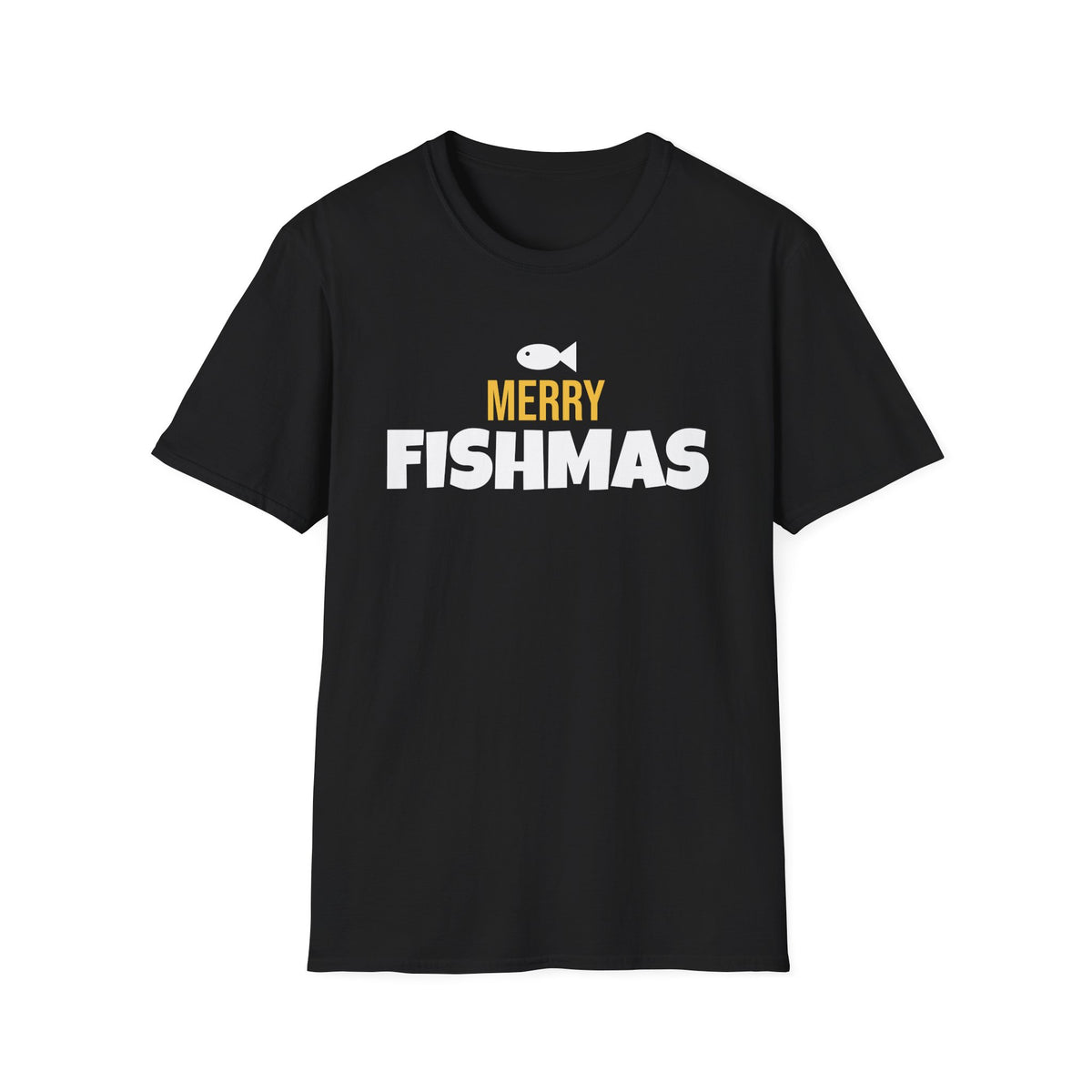 Merry Fishmas Funny Fishing Christmas T-Shirt Fisherman Holiday Gift Tee – Gifted Porch
