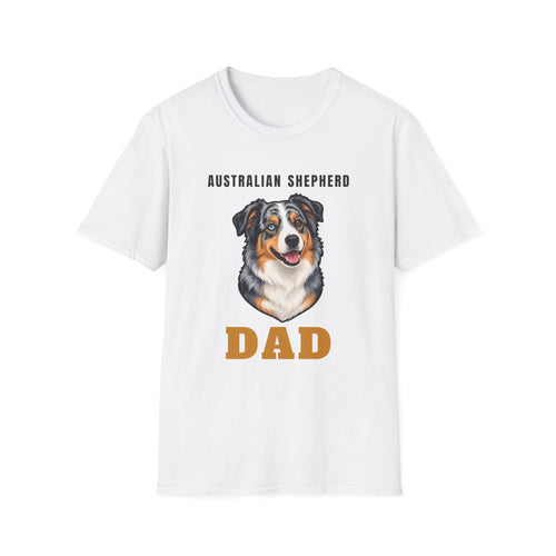 Australian Shepherd Dog Dad Shirt – Gifted Porch, view 1