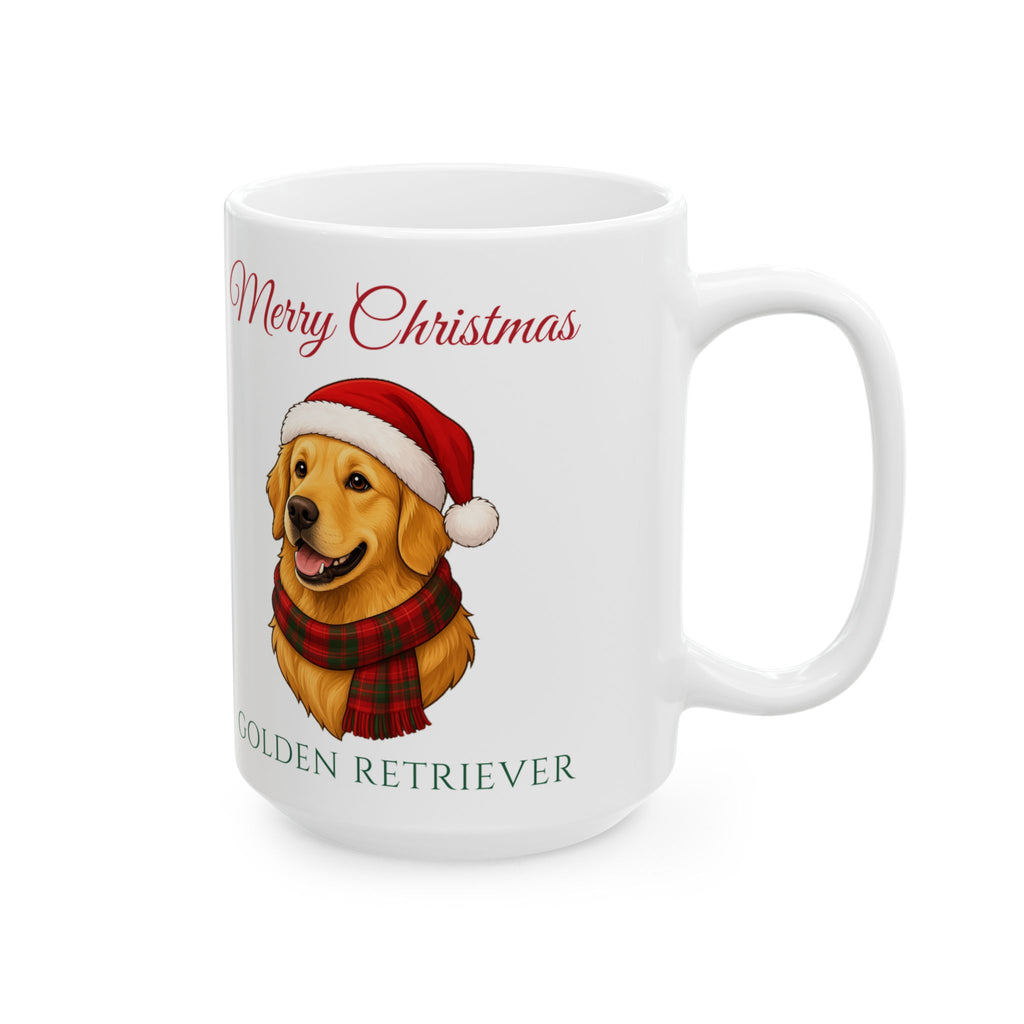 Golden Retriever Dog Christmas Mug – Gifted Porch, view 8