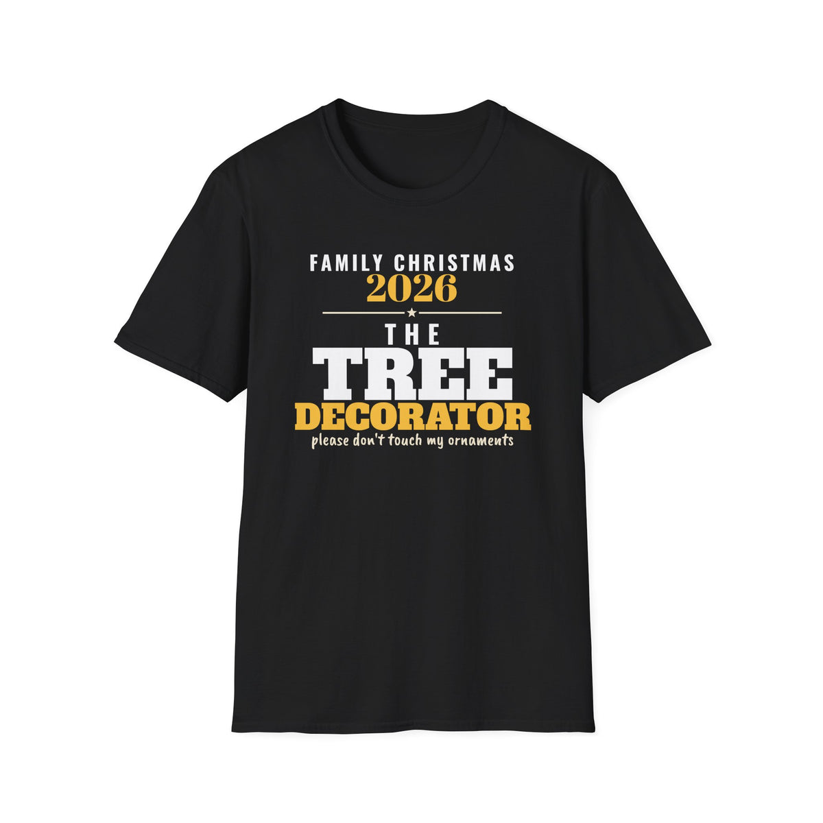 The Tree Decorator Family Christmas 2026 Matching T-Shirt – Gifted Porch, view 2
