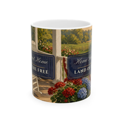 Americana Porch Mug