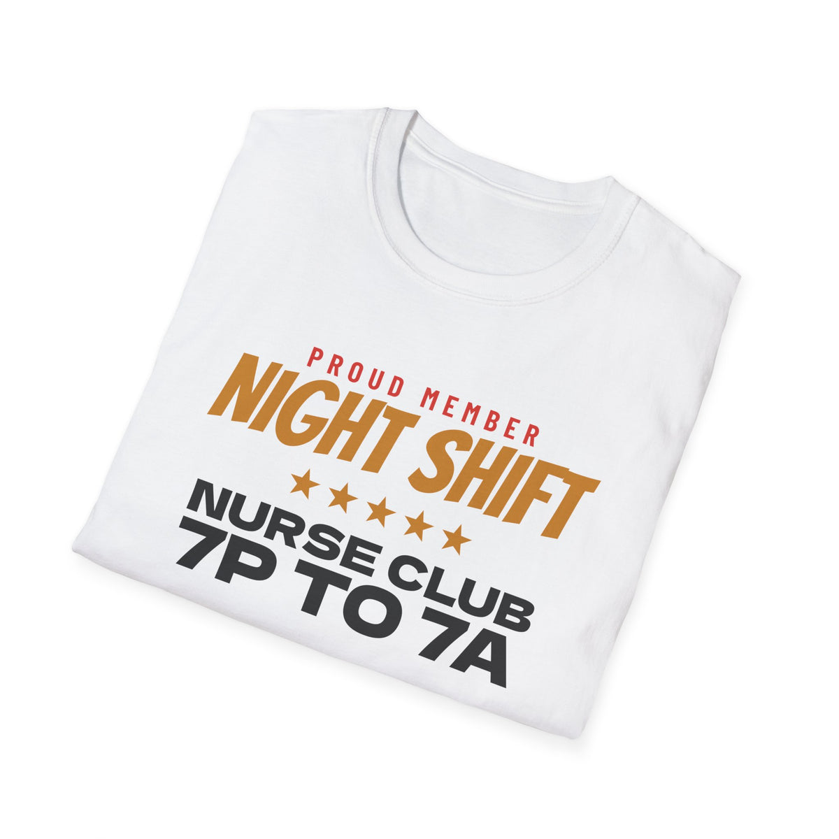 Night Shift Nurse Club Funny Night Shift T-Shirt – Gifted Porch, view 5