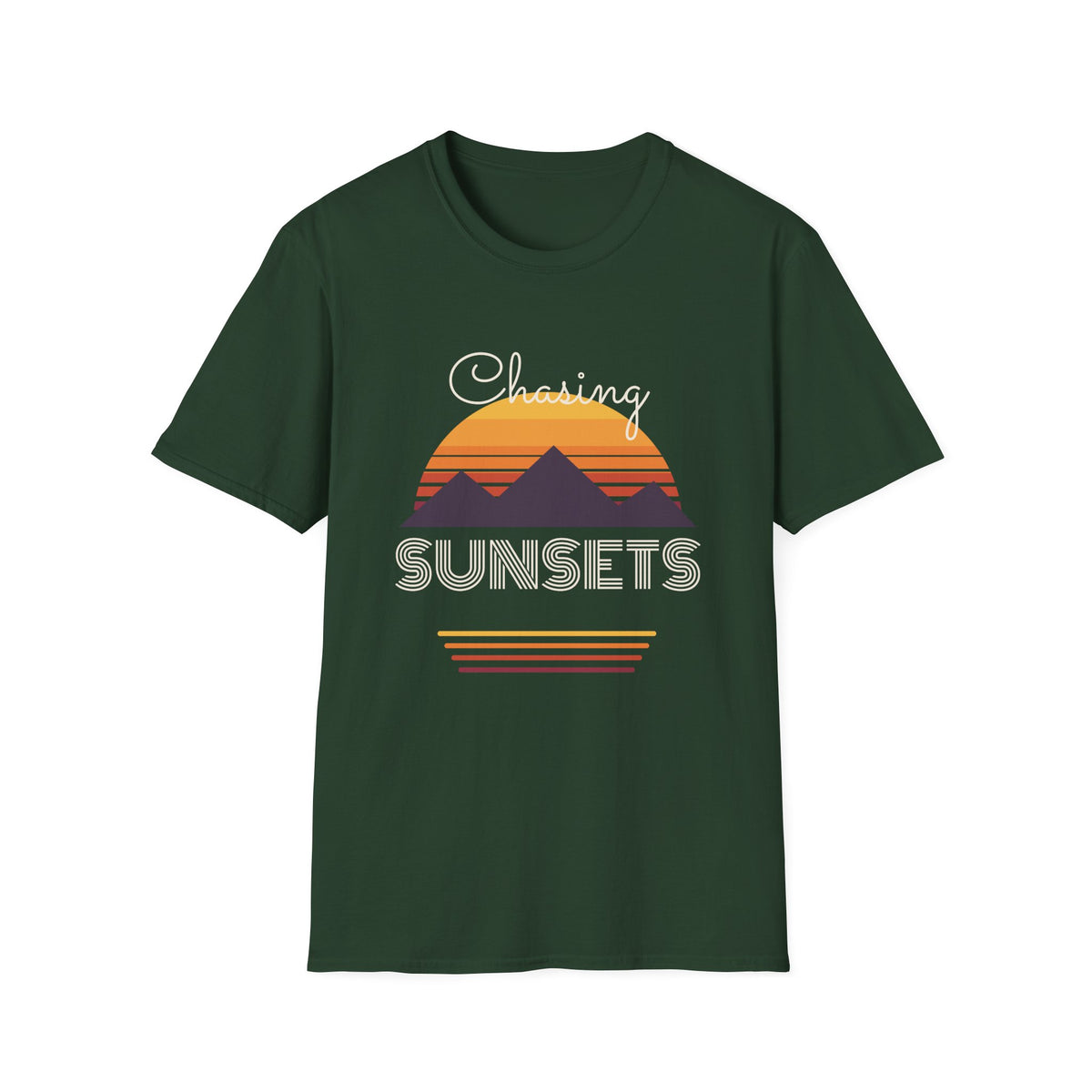 Chasing Sunsets Retro Tee