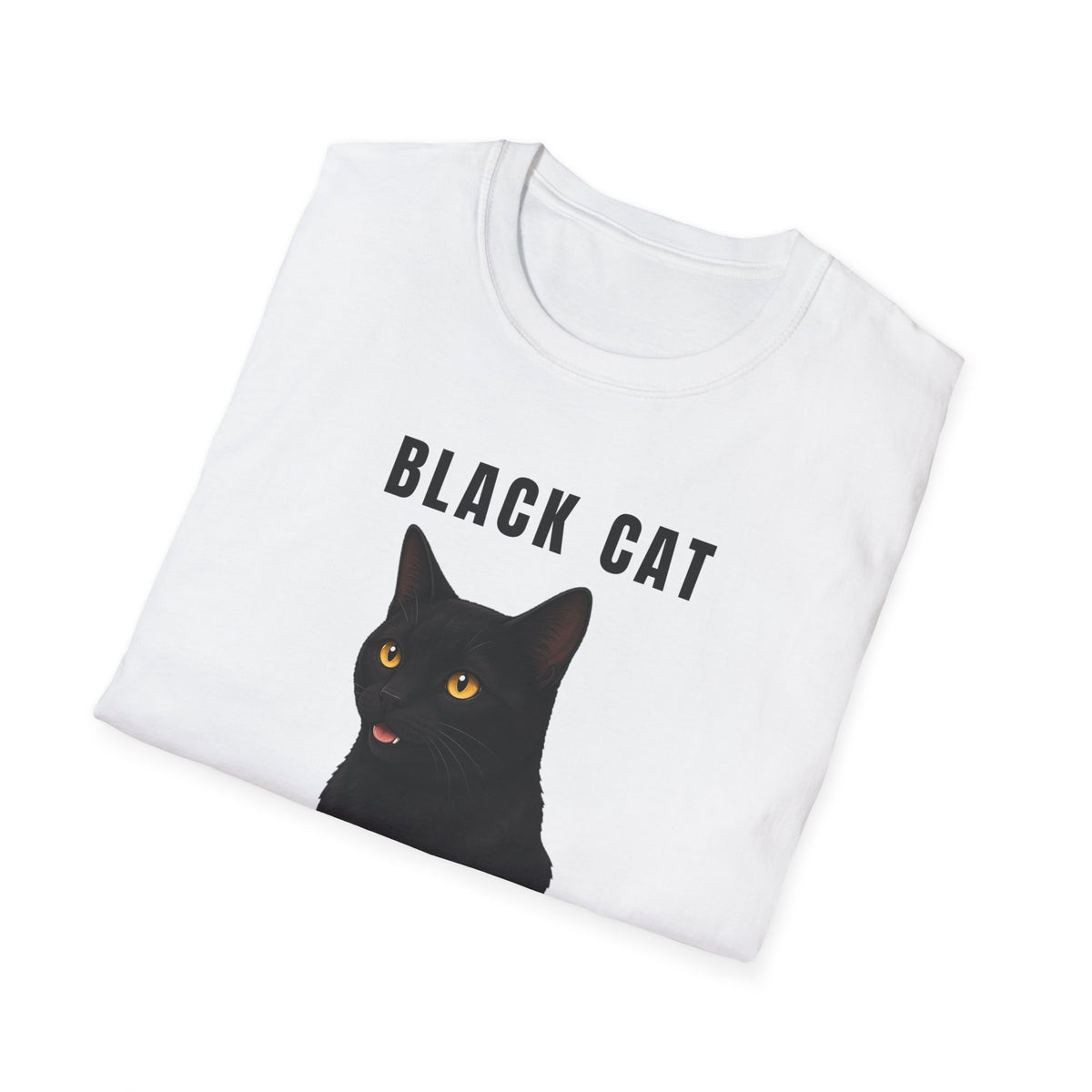 Black Cat Dad Shirt