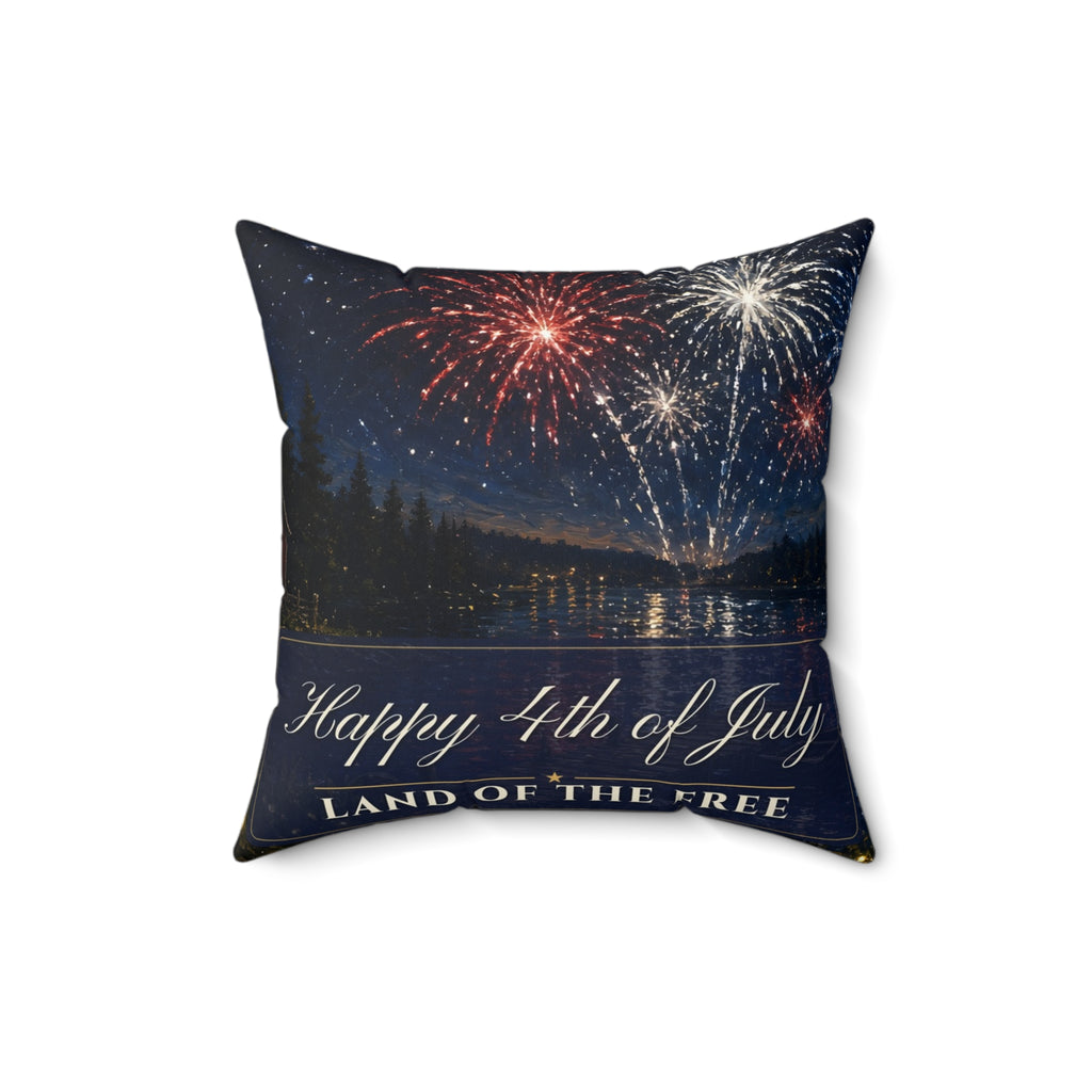 Happy 4th of July Pillow