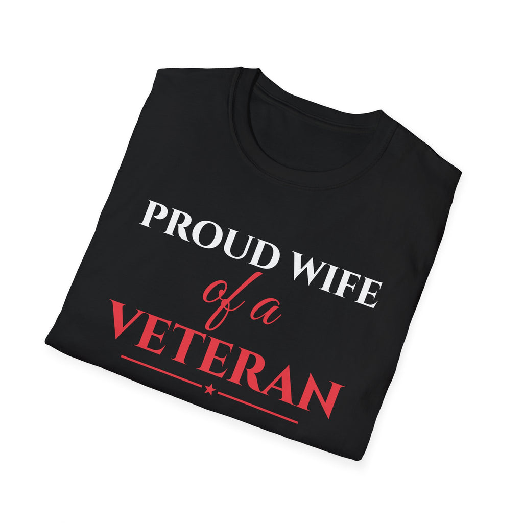 Proud Wife Of A Veteran T-Shirt – Gifted Porch, view 8