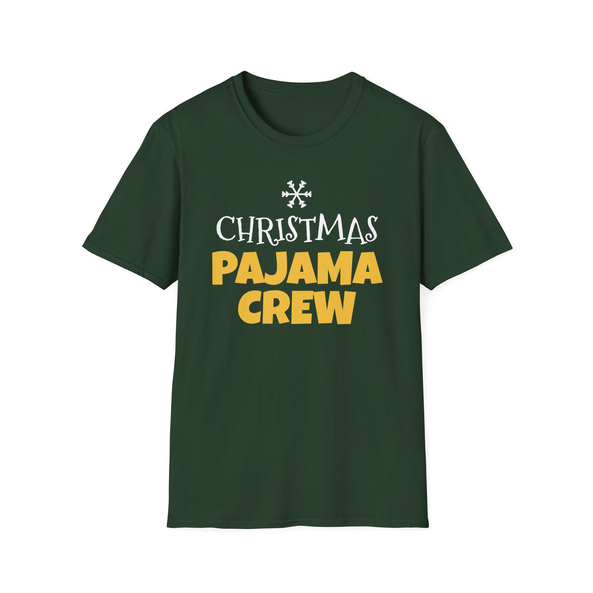 Christmas Pajama Crew T-Shirt Family Matching Holiday Group Photo Gift Tee – Gifted Porch