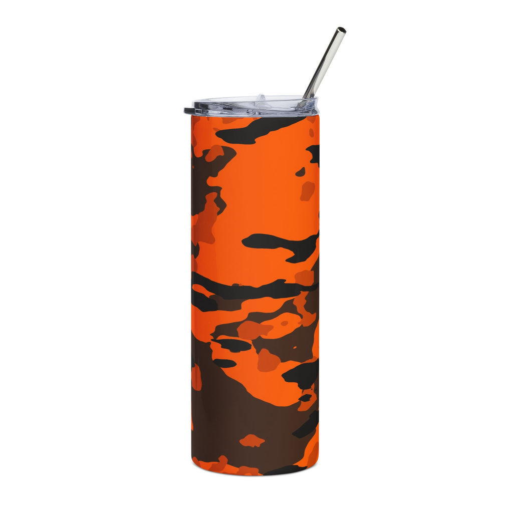 Blaze Orange Camo 20oz Tumbler