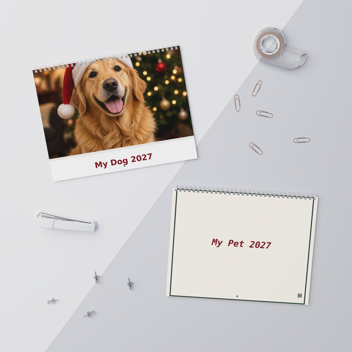 Custom Pet Photo Calendar 2027