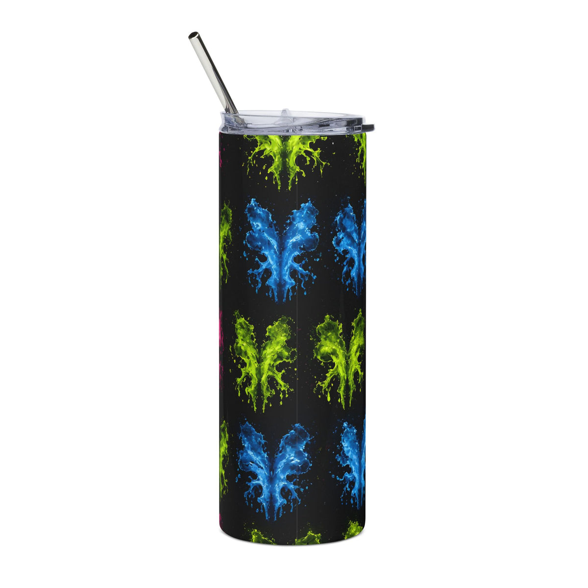 Neon Inkblots 20oz Tumbler