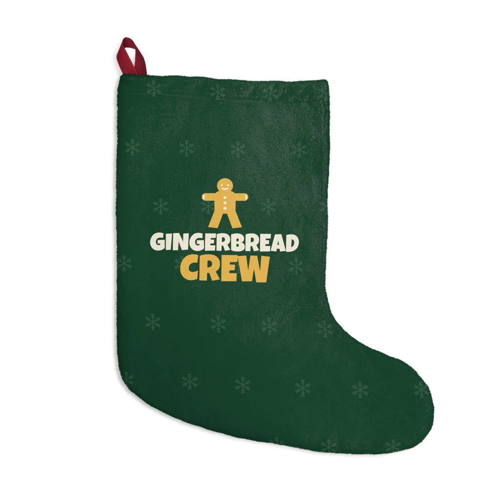 Gingerbread Crew Christmas Stocking