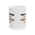 Rooster Woke Me Coffee Saved Me Funny Farm Mug – Gifted Porch, view 2