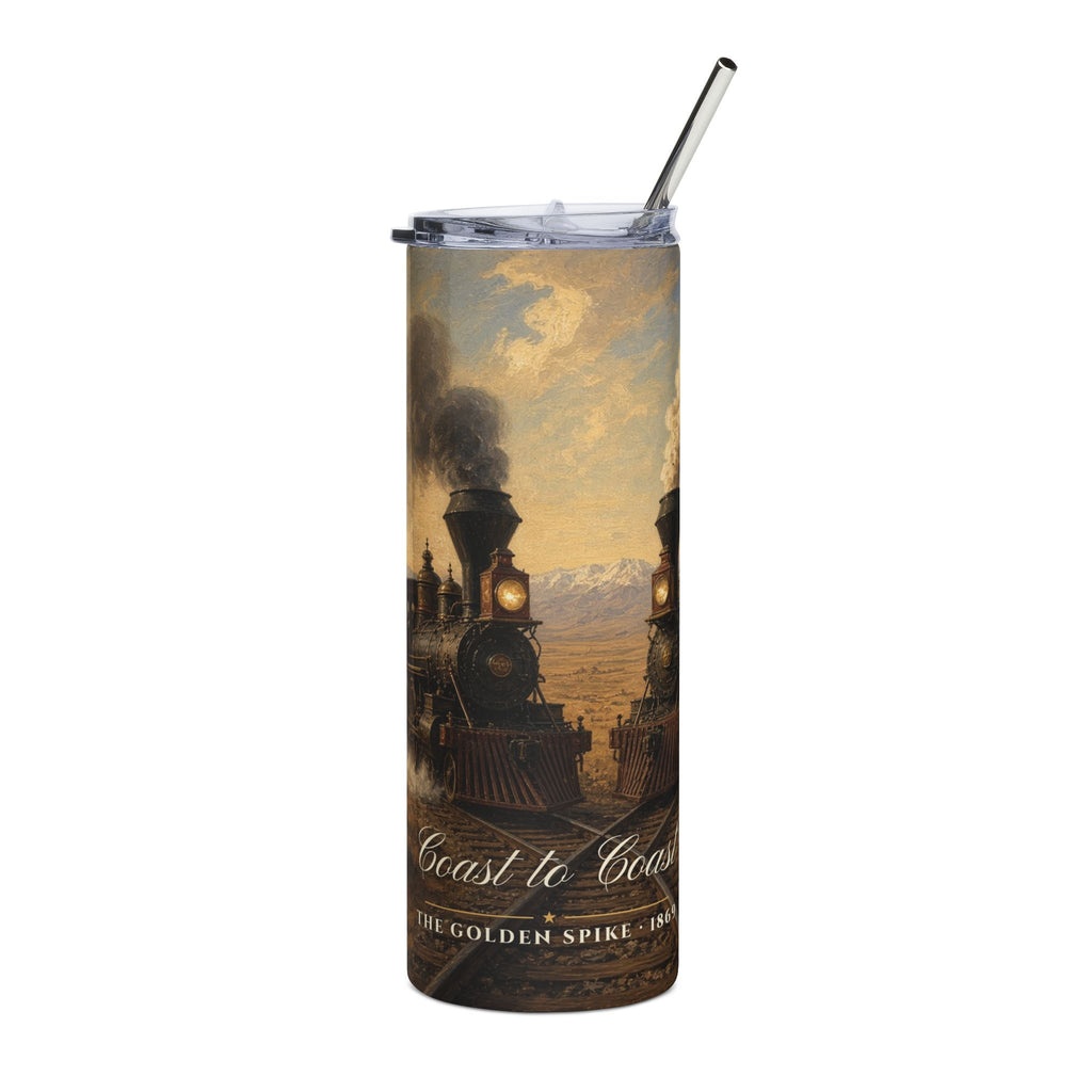 Golden Spike 1869 Railroad 20oz Tumbler