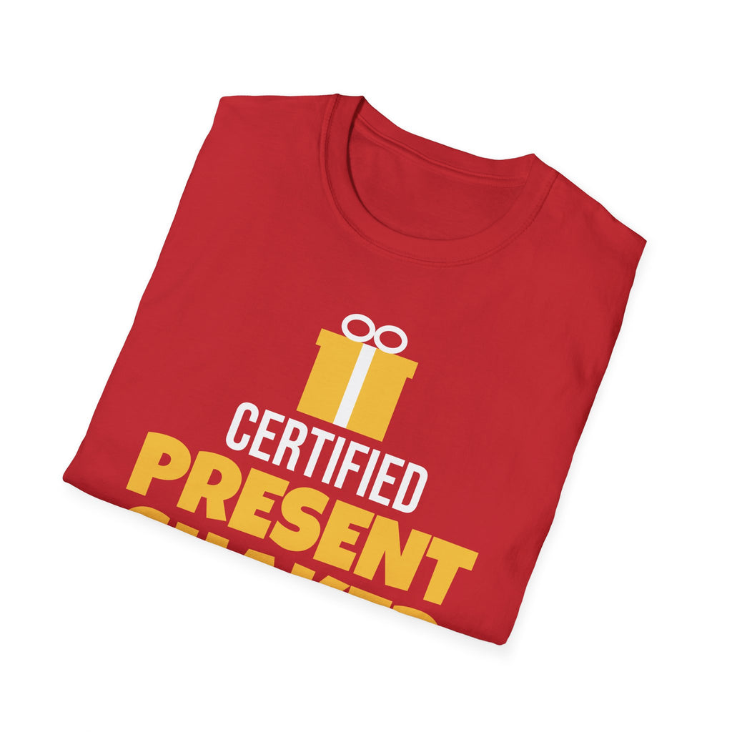 Certified Present Shaker Funny Christmas T-Shirt – Gifted Porch, view 16