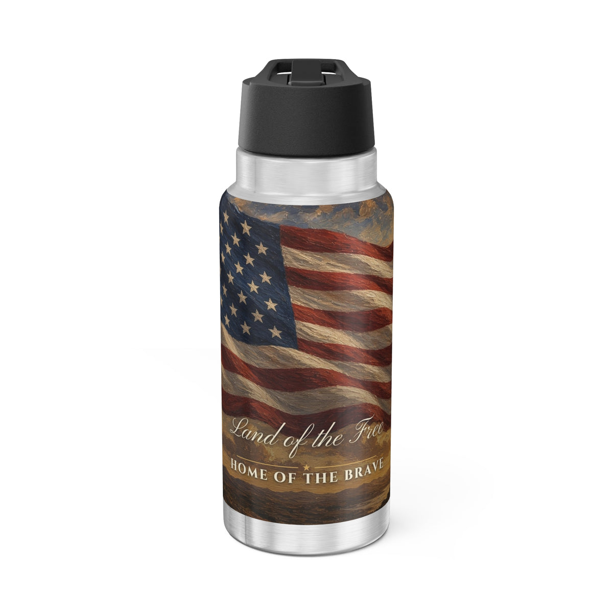 Land of the Free Flag 32oz Tumbler