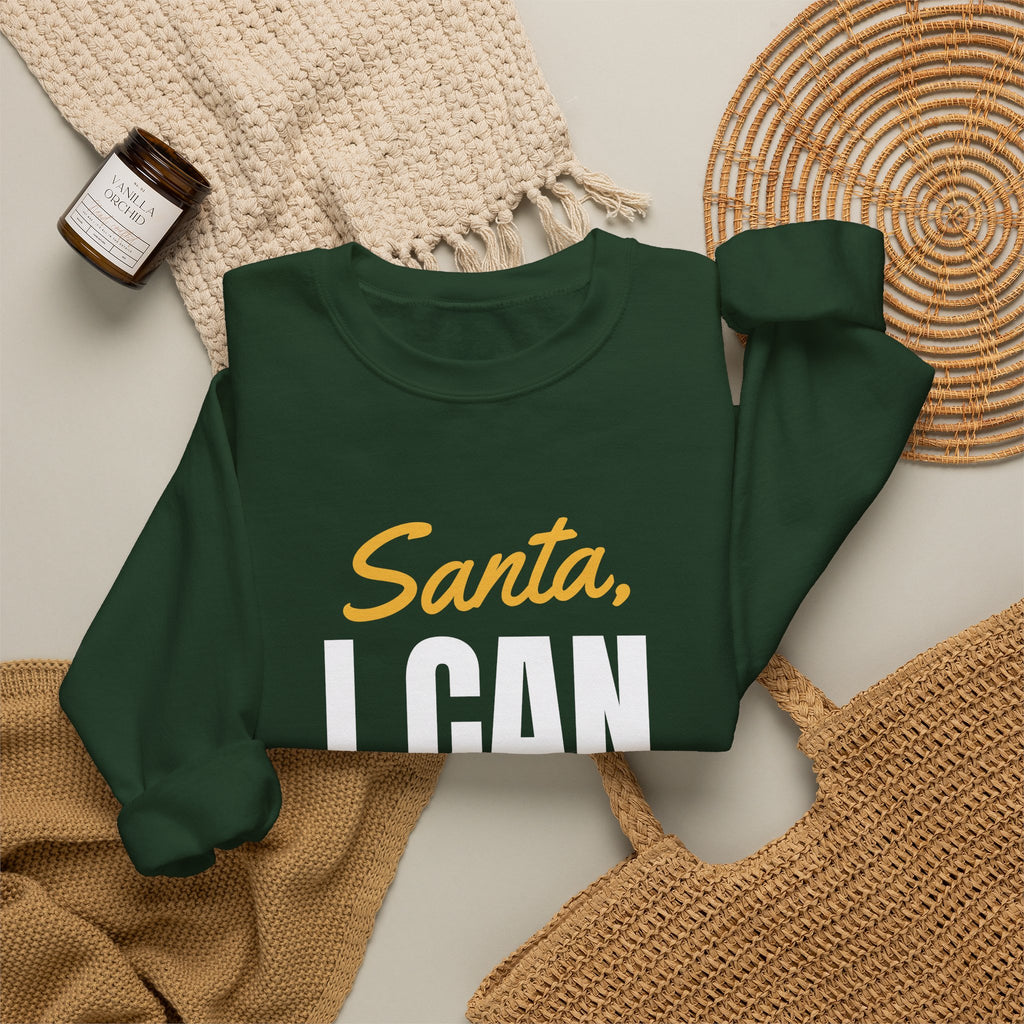 Santa I Can Explain Christmas Sweatshirt