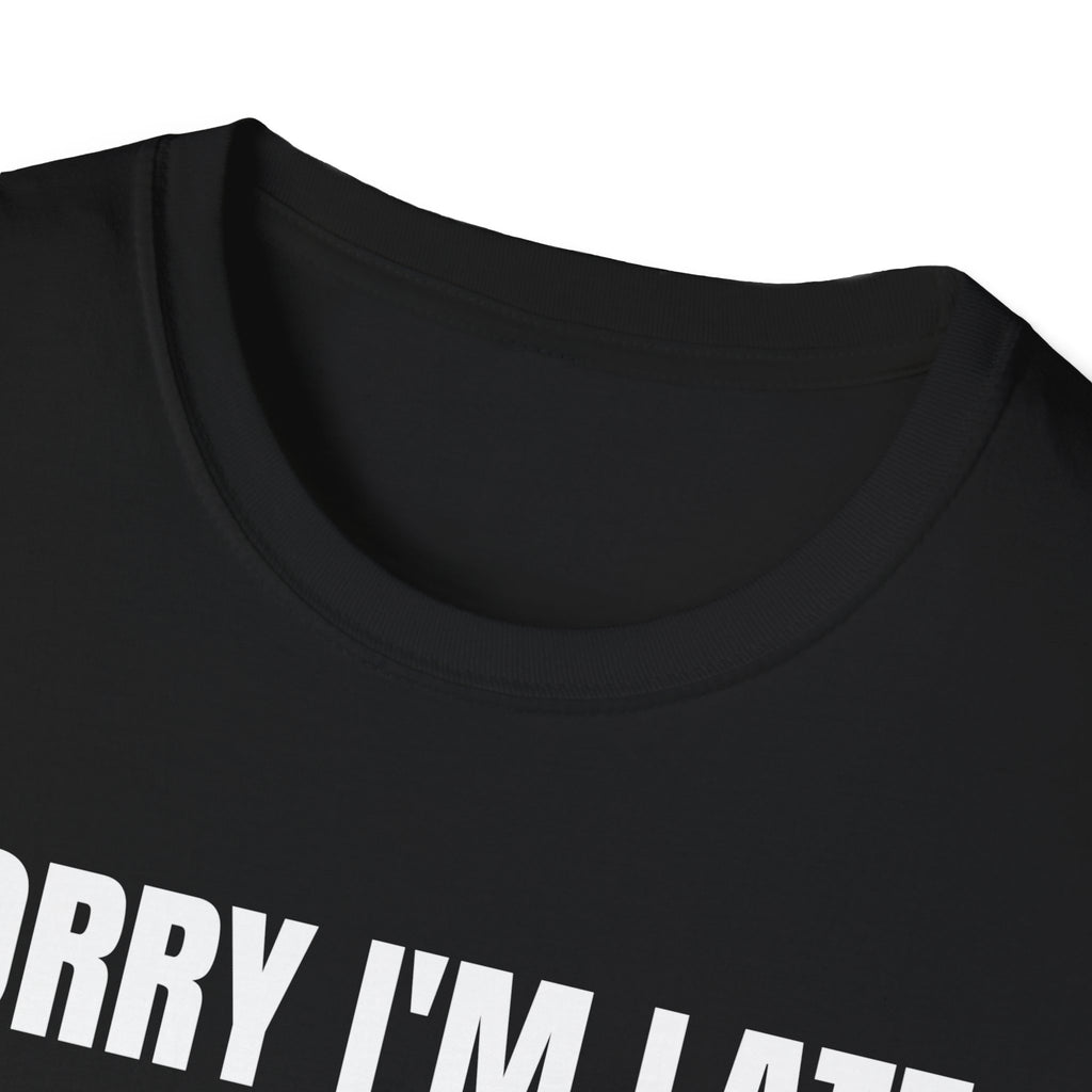 Sorry I'm Late My Cat Was Sitting On Me Cat Lover T-Shirt – Gifted Porch, view 7