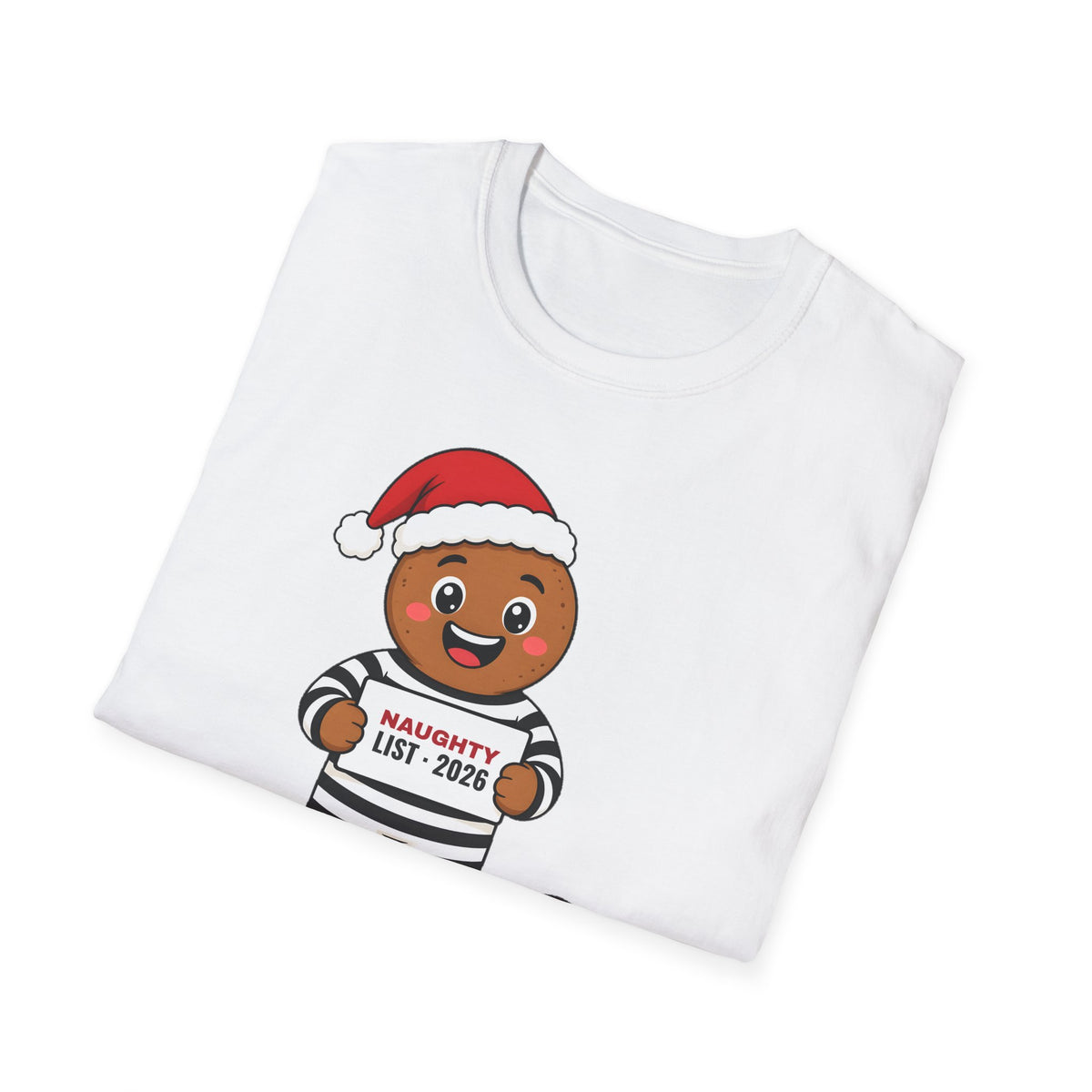 Naughty List Lockup Christmas Tee