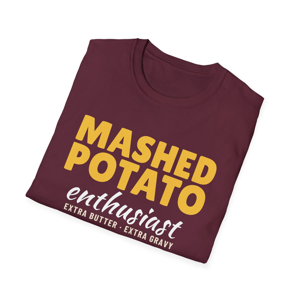Mashed Potato Enthusiast Funny Thanksgiving T-Shirt – Gifted Porch, view 21