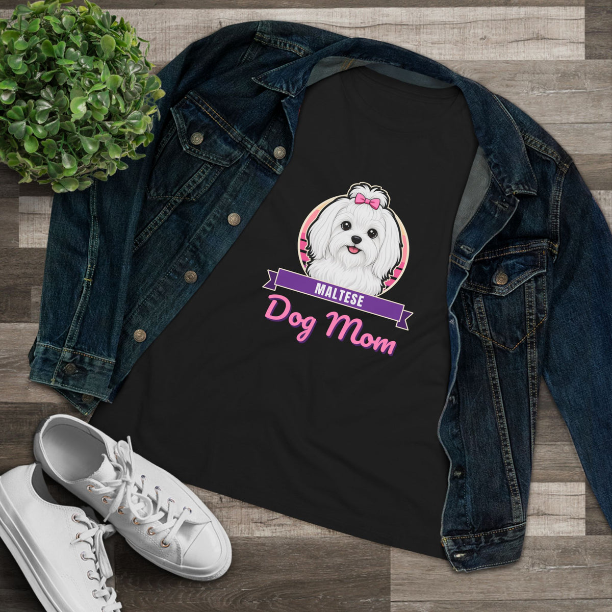 Maltese Dog Mom Women's Tee