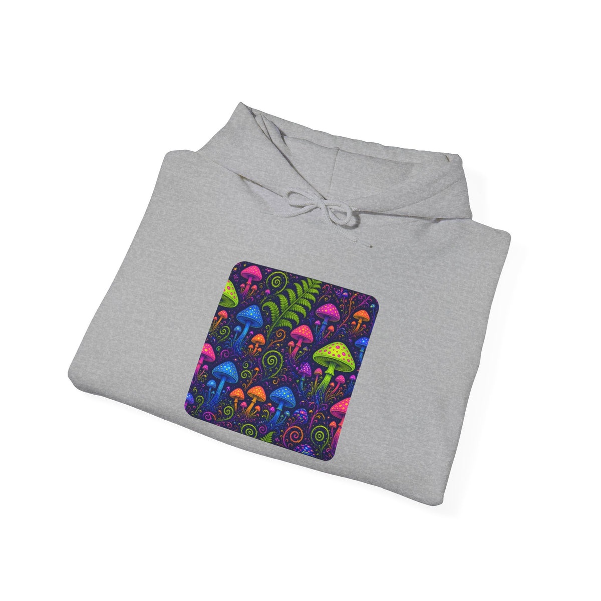 Trippy Mushroom Abstract Art Hoodie – unique art gift, photo 13