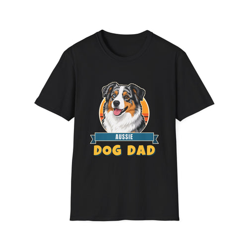 Australian Shepherd Dog Dad Shirt