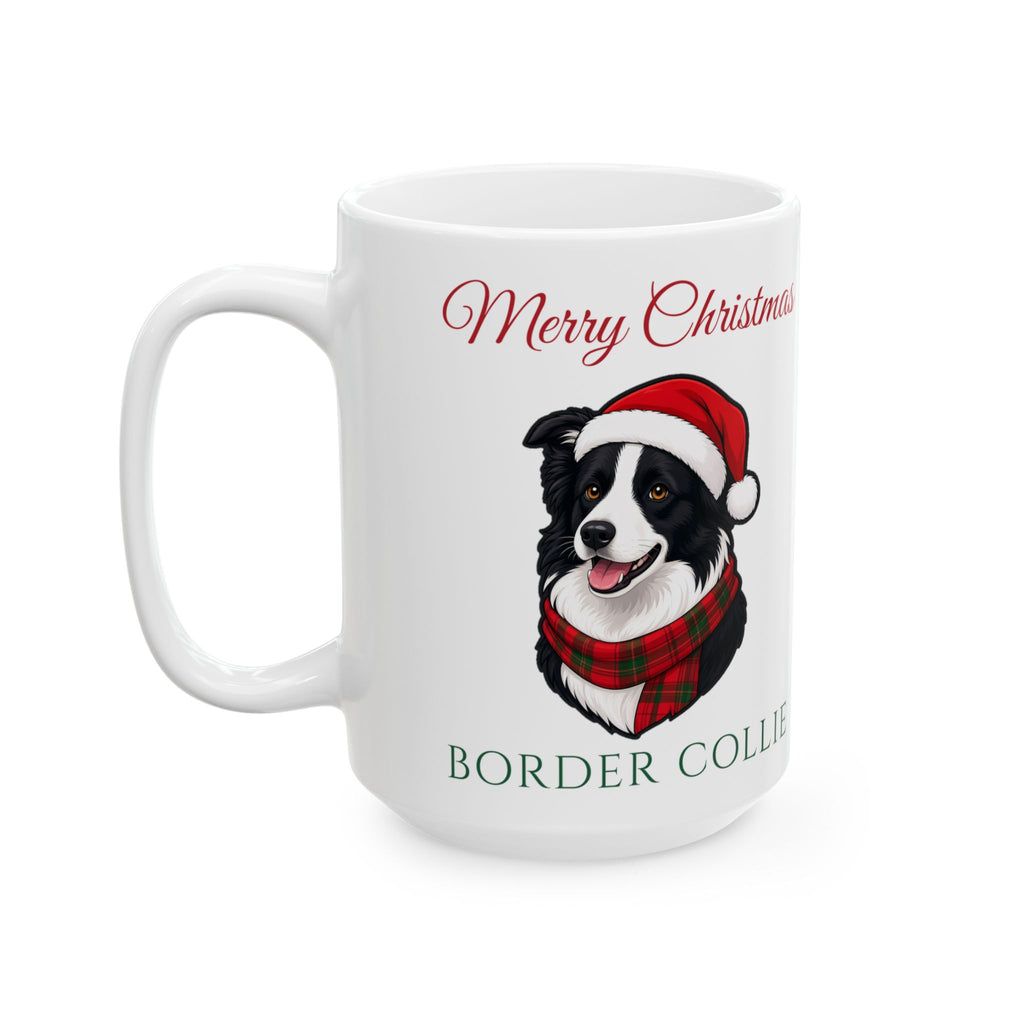Border Collie Dog Christmas Mug – Gifted Porch, view 7