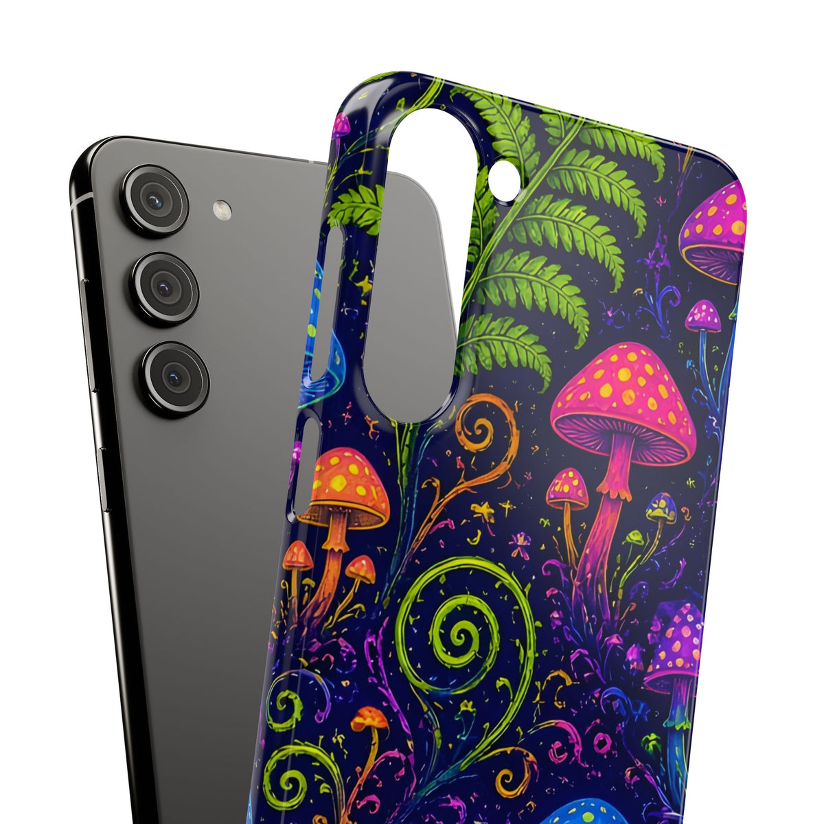 Trippy Mushroom Abstract Phone Case