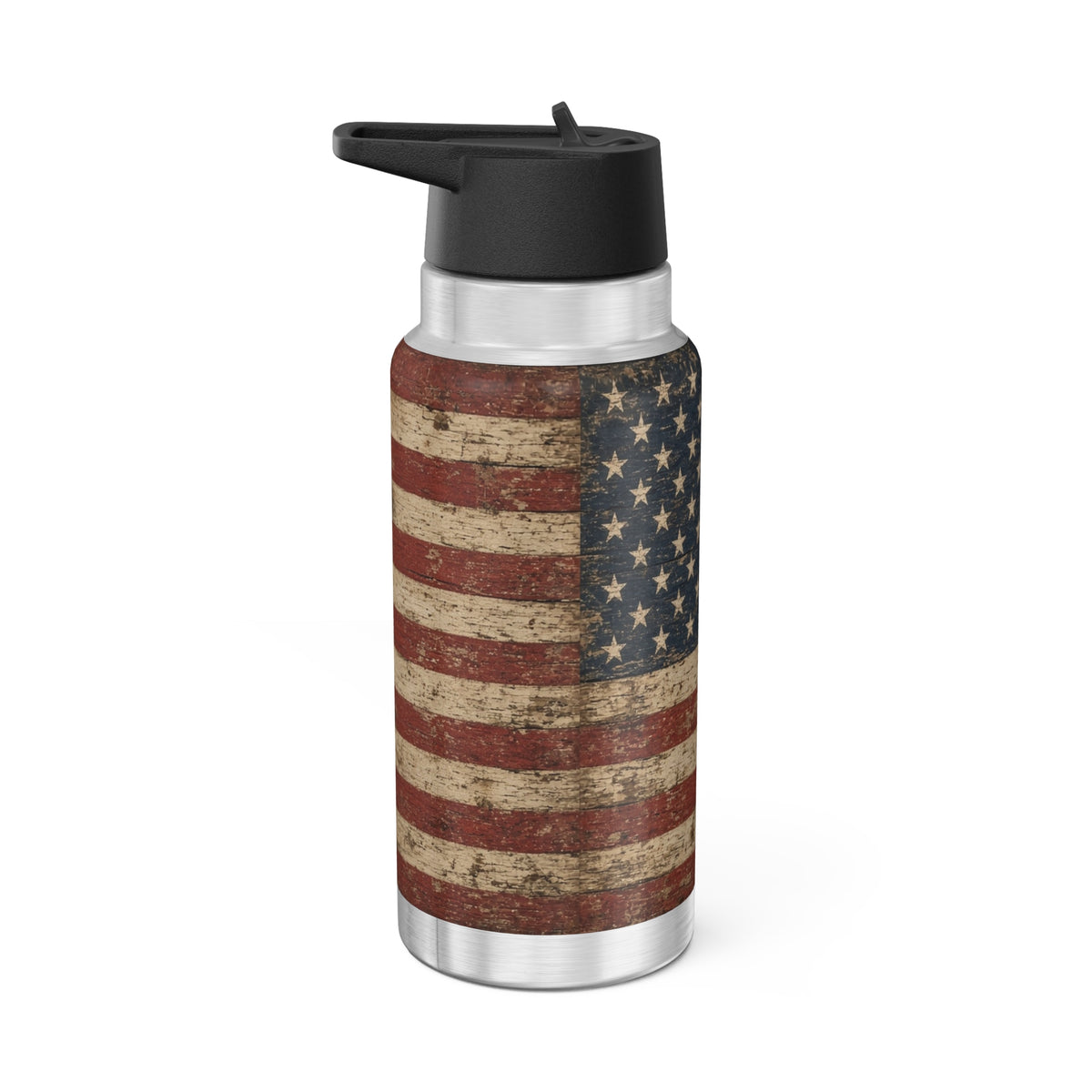 Rustic American Flag 32oz Tumbler