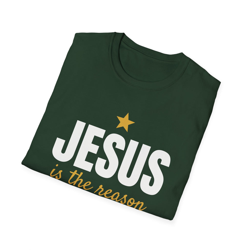 Jesus Is the Reason for the Season Christian Christmas T-Shirt Faith Gift Tee – Gifted Porch